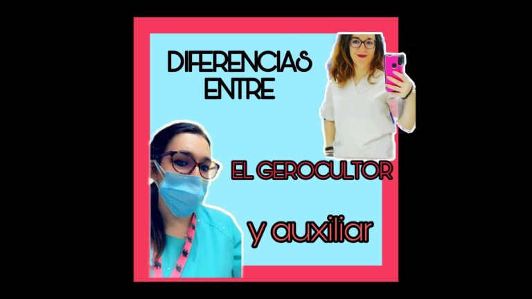 Diferencia entre gerocultor y auxiliar de enfermería | Actualizado ...