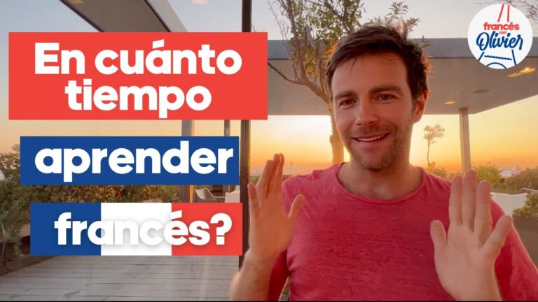 Tiempo necesario para aprender francés