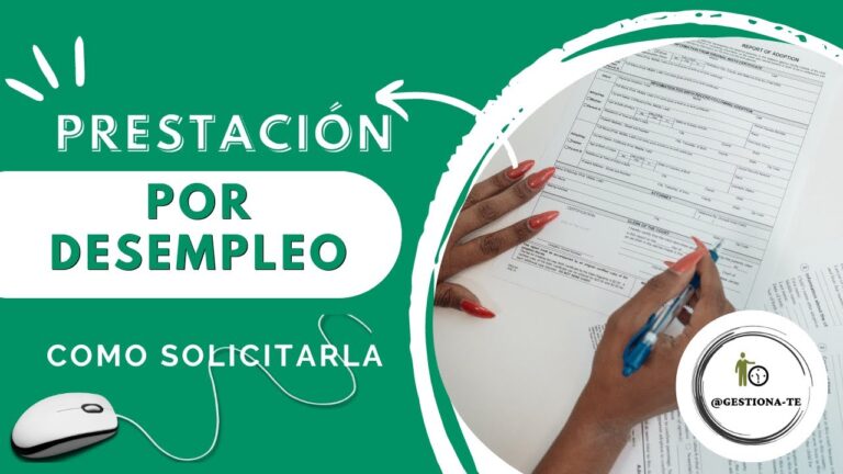 C&oacute;mo pedir prestaci&oacute;n al SEPE