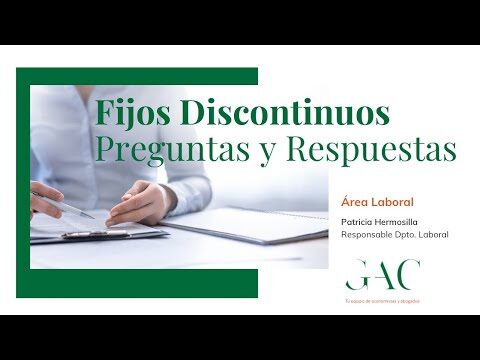 El significado del fijo discontinuo