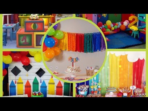 Ideas Creativas para la Decoración de Fiestas de Fin de Curso Infantil