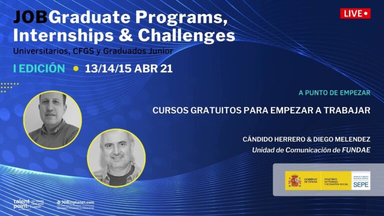 Oportunidades de Cursos Financiados por el SEPE