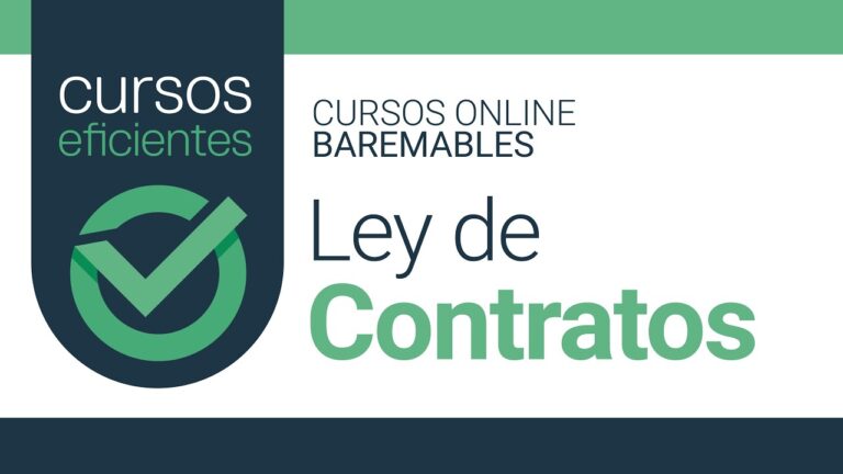 Curso de Contratación Pública Homologado: Guía Completa