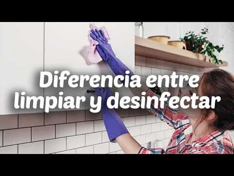 Diferencias entre limpieza y desinfección: ¿Es lo mismo?