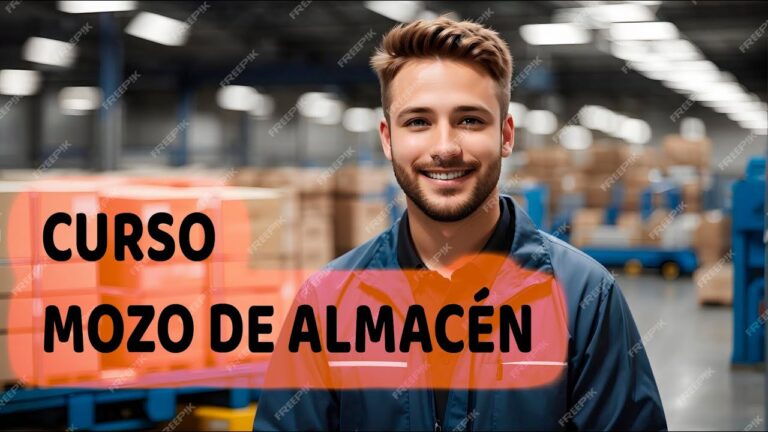 Mejores cursos para ser mozo de almac&eacute;n