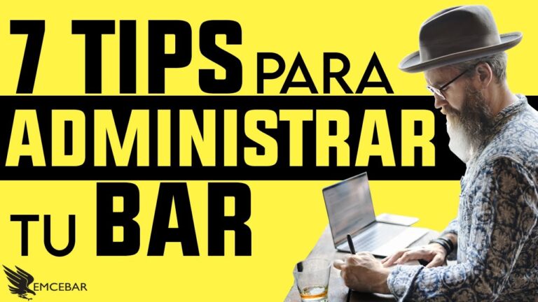 Gu&iacute;a para gestionar un bar de manera eficiente