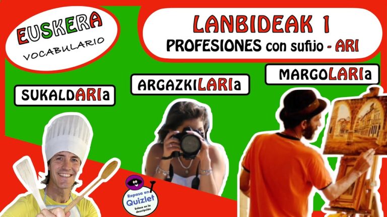 Profesiones en Euskera: Un Guía Práctica