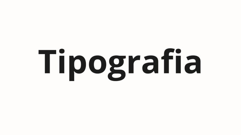 Guía Esencial sobre Tipografía en Inglés