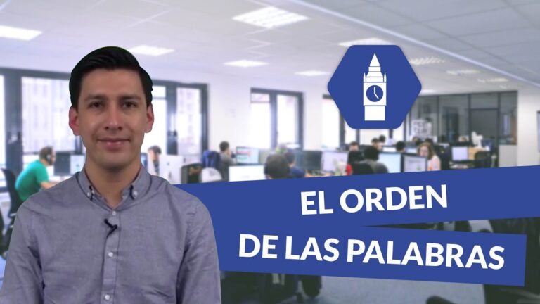 Guía para Ordenar Palabras en Inglés de Forma Efectiva