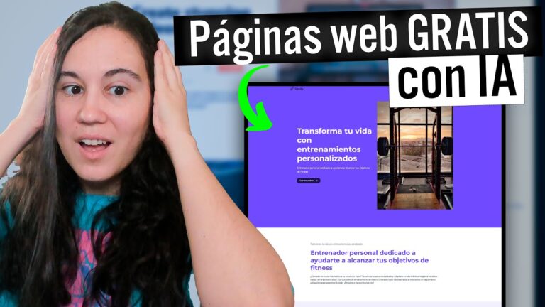 Creación de Páginas Web con Inteligencia Artificial