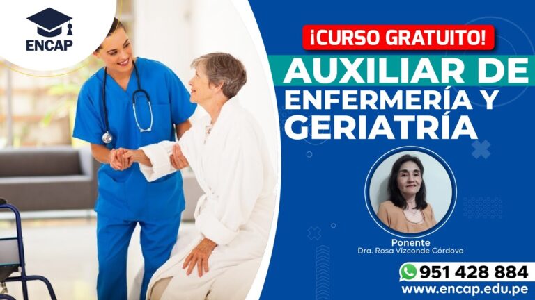Cursos Gratuitos de Geriatría en Madrid
