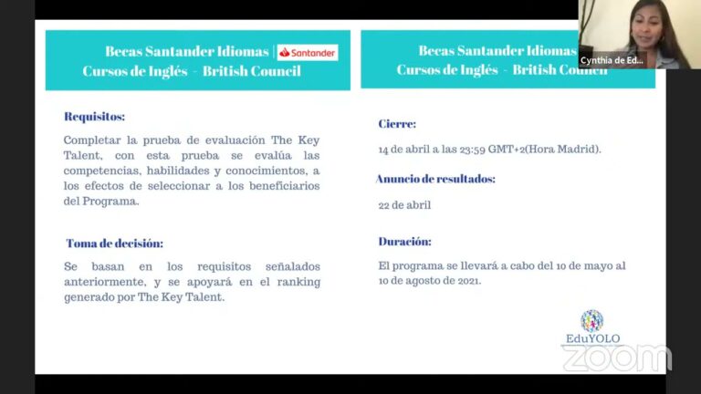 Curso Gratuito de Inglés en Banco Santander