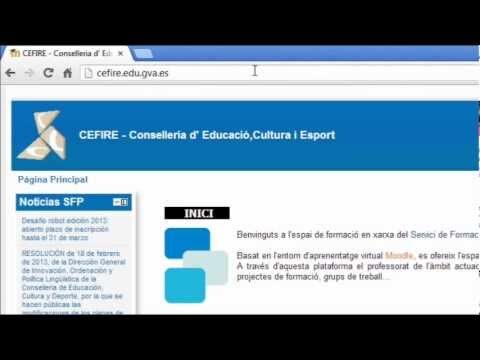 Optimización de Cursos CEFIRE GVA para Educadores