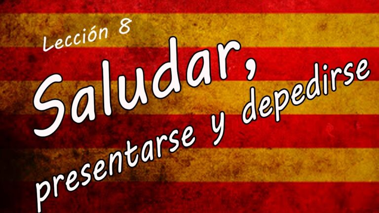 Cómo saludar en catalán: la forma correcta de decir hola