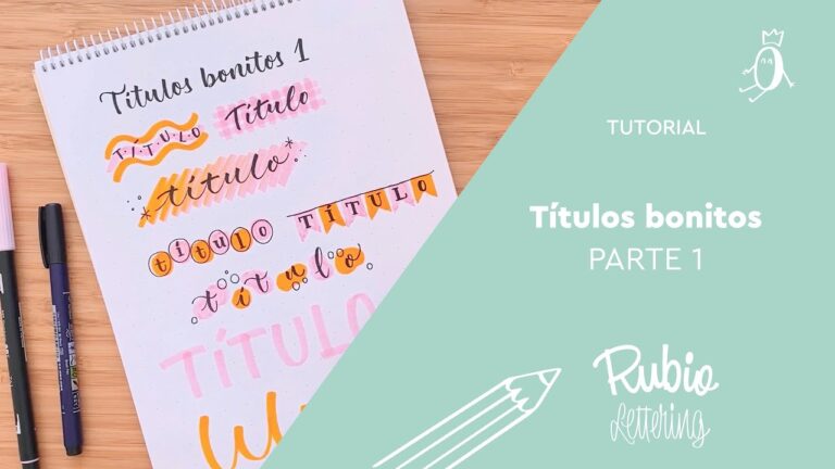 Ideas Creativas para Titulos Efectivos en Apuntes
