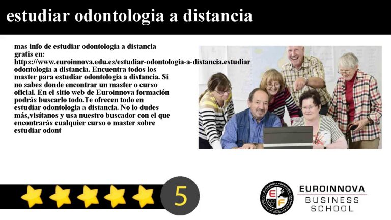 Estudiar Odontología a Distancia: Una Opción Viable y Flexible