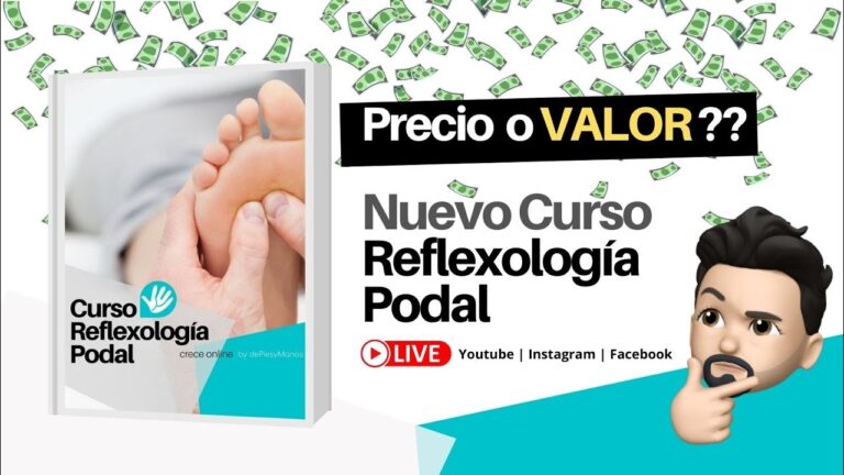 Precio del Curso de Reflexología Podal