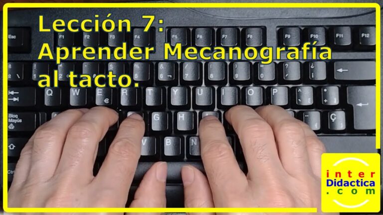 Escritura al Tacto Gratis: Aprende Sin Costos