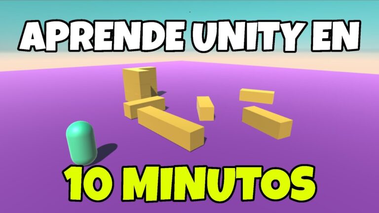 Tutorial de Unity 3D en Espa&ntilde;ol: Gu&iacute;a Completa para Principiantes
