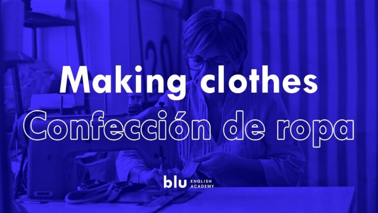 Guía Completa de Confección en Inglés