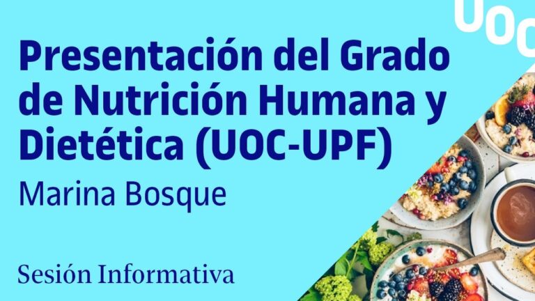 Nutrici&oacute;n Saludable con UOC: Claves y Beneficios