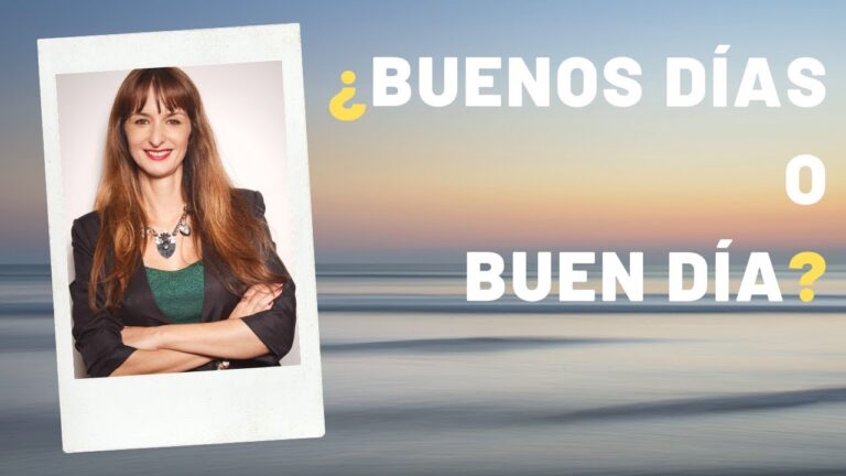 Cómo se dice buenos días en valenciano