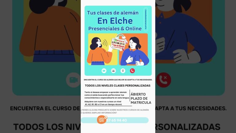 Cursos de Alem&aacute;n en Elche: Aprendizaje Efectivo y Divertido