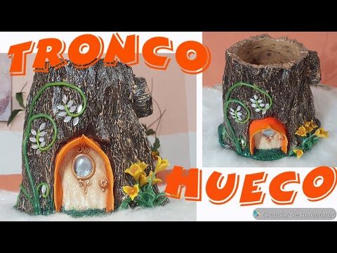 Guía Práctica para Crear un Tronco de Árbol en Manualidades