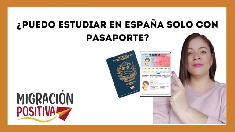 Estudiar en España Solo con Pasaporte: Guía Esencial