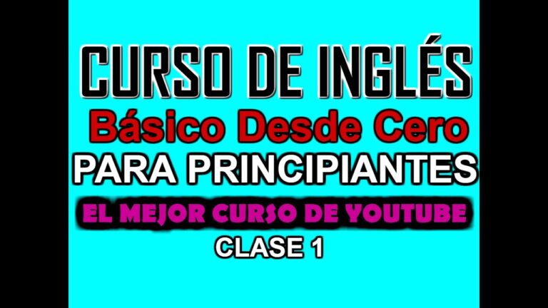 Claves para Aprender las Lecciones Básicas de Inglés