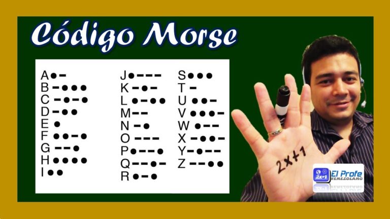 Abecedario en C&oacute;digo Morse: Gu&iacute;a R&aacute;pida y Pr&aacute;ctica