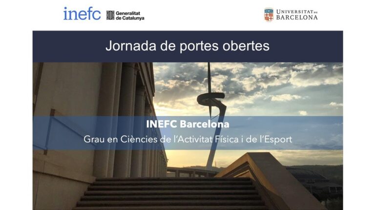 Inefc Barcelona: Uniendo Deporte y Educaci&oacute;n en la Universitat de Barcelona