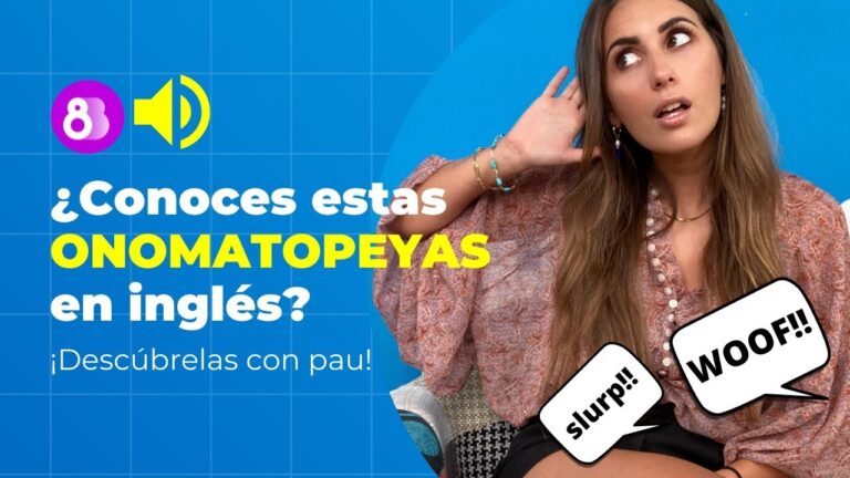 El Poder de la Onomatopeya en Inglés