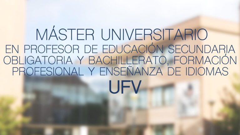 Master en Profesorado en la UAM: Formación de Excelencia Educativa