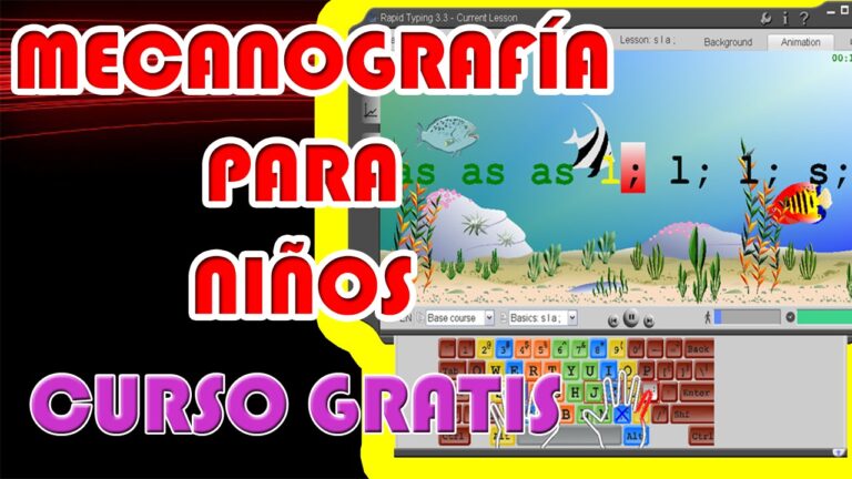 Mecanografía para Niños: Aprendiendo a Escribir con Diversión