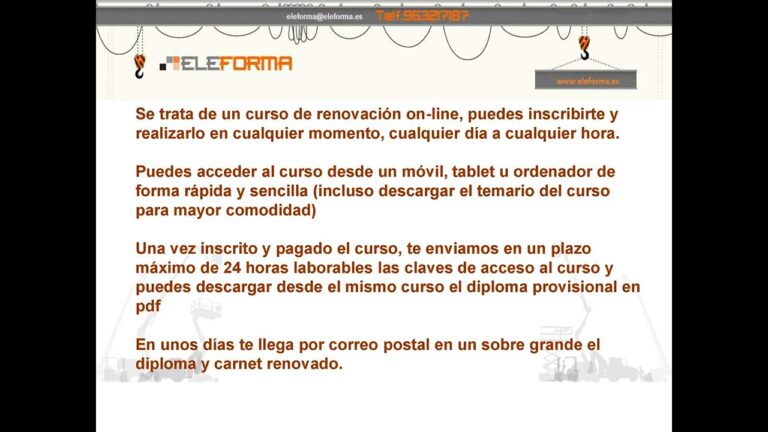 Renovación Gratuita del Carnet de Carretillero