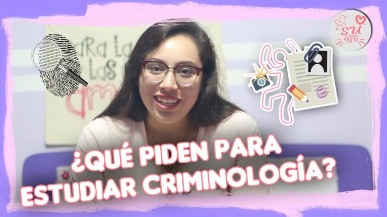 Gu&iacute;a Pr&aacute;ctica para Estudiar Criminolog&iacute;a Efectivamente