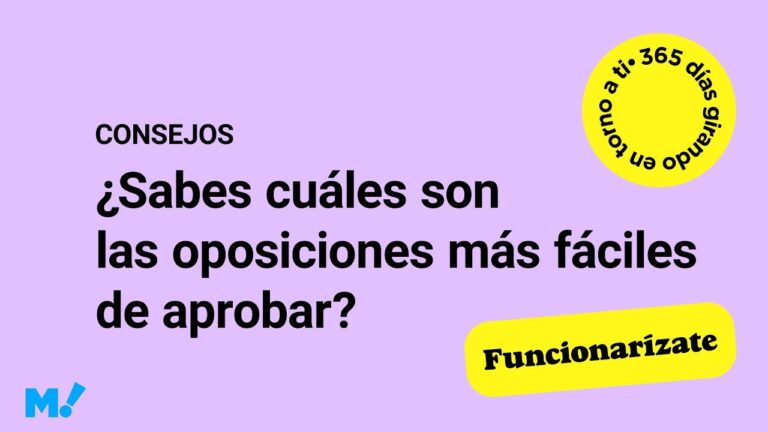 Las oposiciones más fáciles: Guía completa