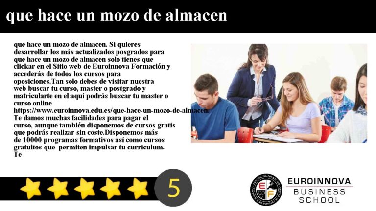 &iquest;Qu&eacute; es un mozo de almac&eacute;n? Funciones y responsabilidades esenciales