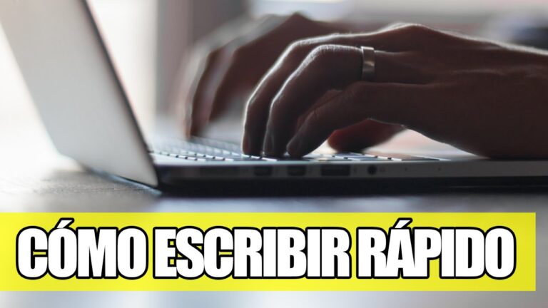 Mejora tu escritura: Técnicas para escribir con teclado eficientemente