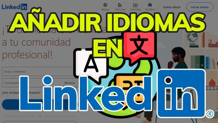 Cómo añadir idiomas en tu perfil de LinkedIn