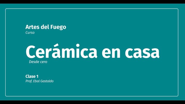Descubre los Mejores Cursos de Cer&aacute;mica Cerca de Ti