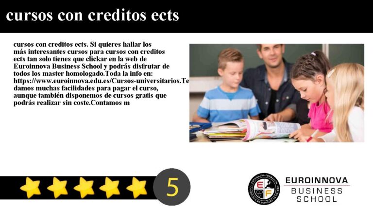 Cursos ECTS Gratis: Tu Oportunidad de Aprendizaje Accesible