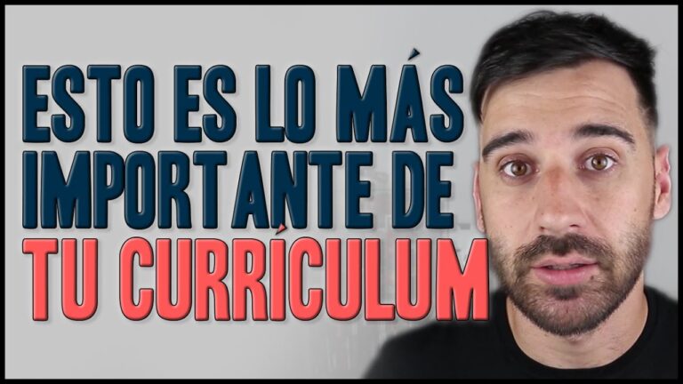 C&oacute;mo describirte efectivamente en un curr&iacute;culum