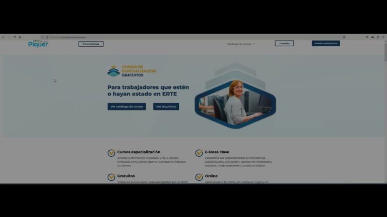 Cursos Gratuitos de Grupo Piquer: Oportunidades de Aprendizaje